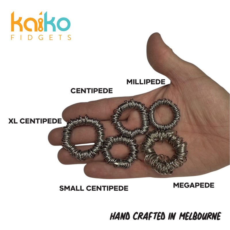 Centipede, Millipede & Megapede Fidget Range - by Kaiko