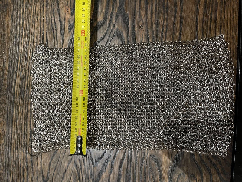 Chain Maille Cuff - Hand Crafted 'Open' Tube