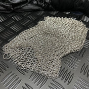 Chain Maille Cuff - Hand Crafted 'Open' Tube