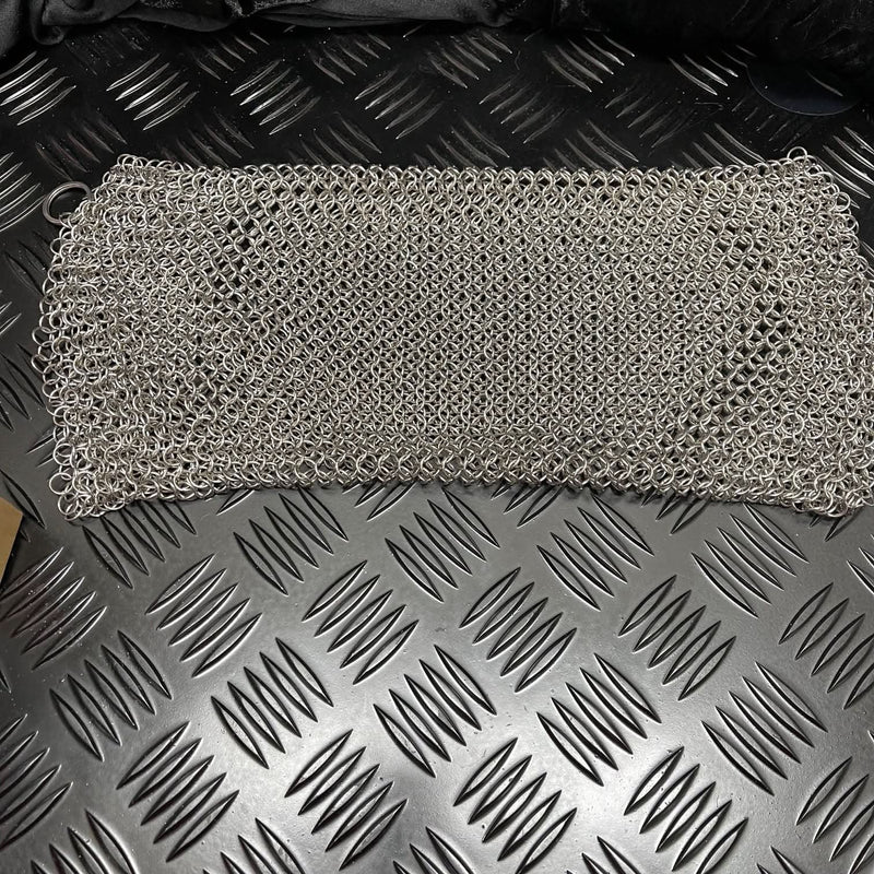 Chain Maille Cuff - Hand Crafted 'Open' Tube