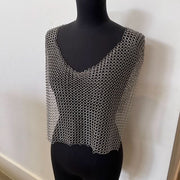 Chain Maille Hand Crafted 'Open' Vest - Free Size Literally fits ANYONE