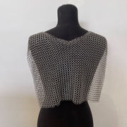 Chain Maille Hand Crafted 'Open' Vest - Free Size Literally fits ANYONE