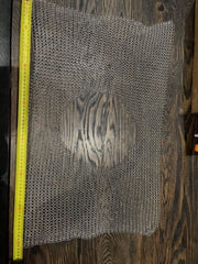 Chain Maille Hand Crafted 'Open' Vest - Free Size Literally fits ANYONE