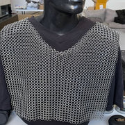 Chain Maille Hand Crafted 'Open' Vest - Free Size Literally fits ANYONE