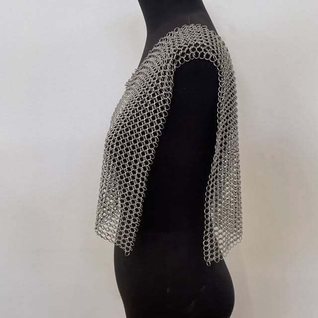 Chain Maille Hand Crafted 'Open' Vest - Free Size Literally fits ANYONE