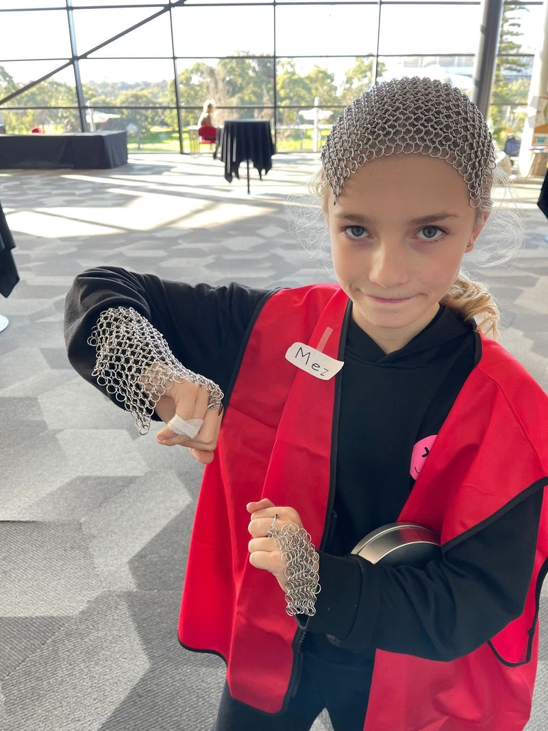 Chain Maille Trio - Set of 3 sizes