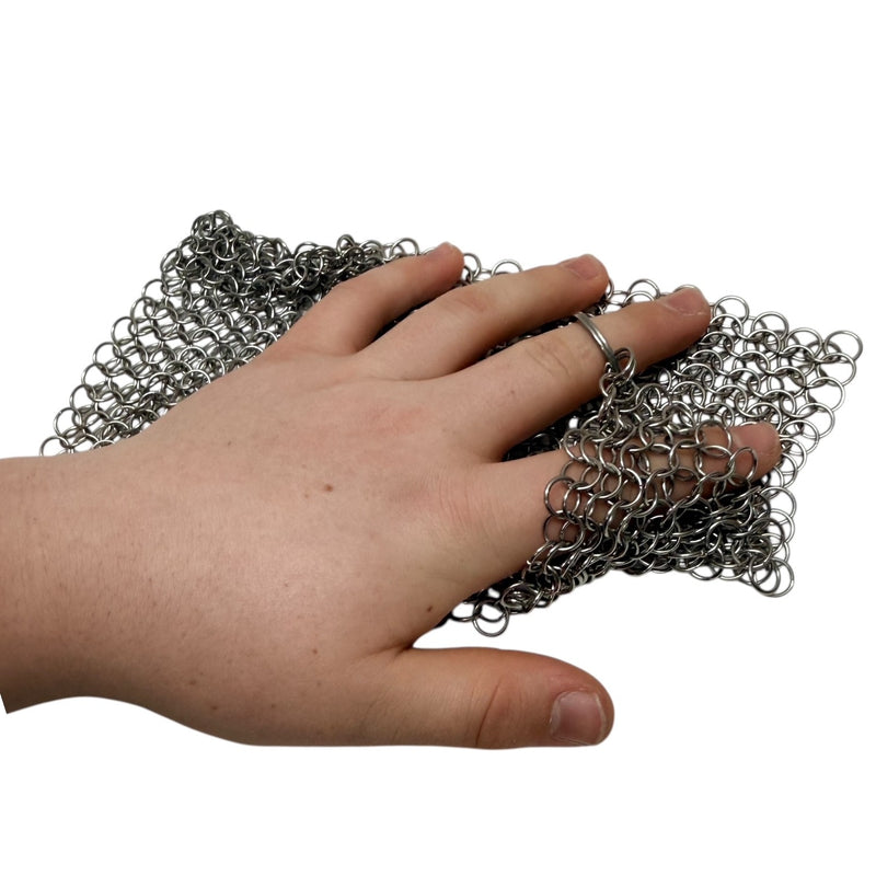 Chain Maille Sensory Sheet - 20cm x 20cm  Approx. 205g