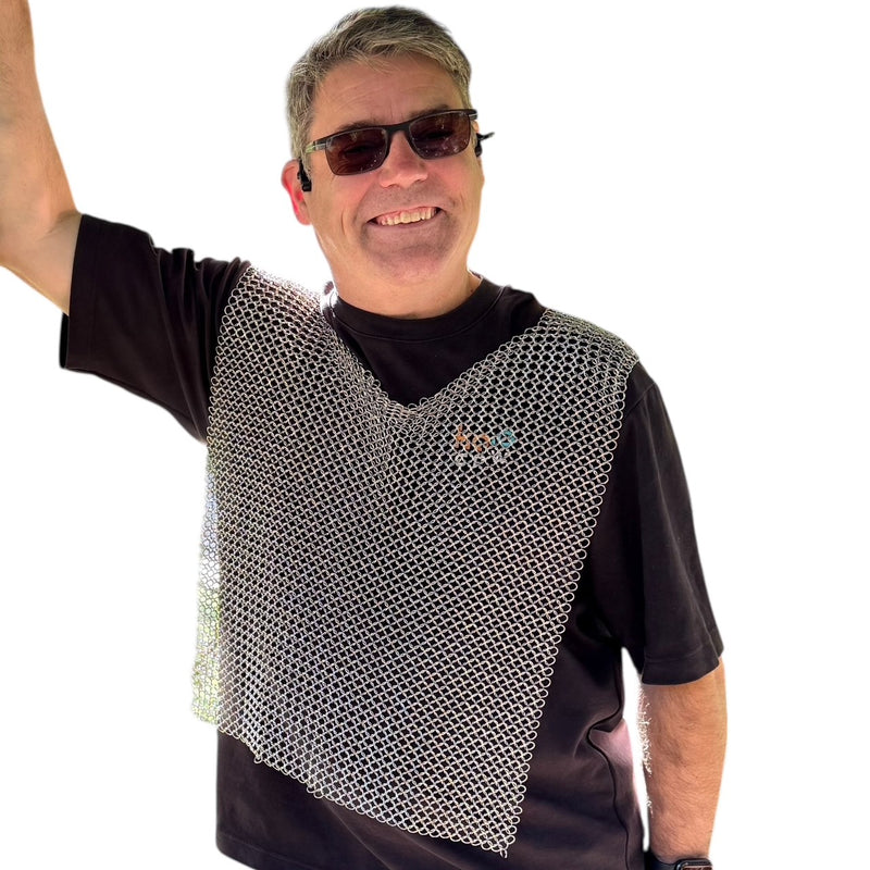 Chain Maille Sensory Vest  - Extended Drape