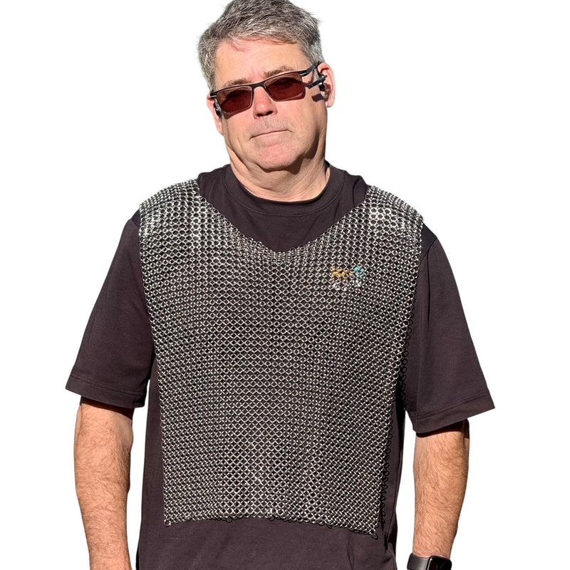 Chain Maille Sensory Vest  - Extended Drape