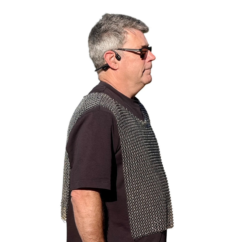 Chain Maille Sensory Vest  - Extended Drape