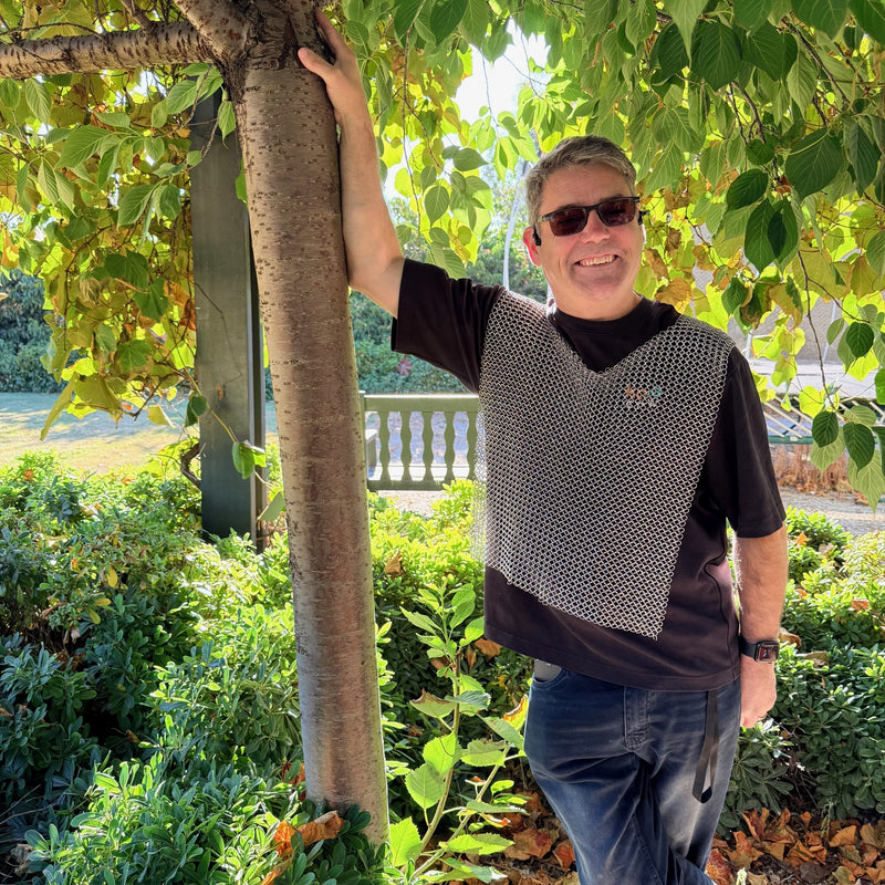 Chain Maille Sensory Vest  - Extended Drape