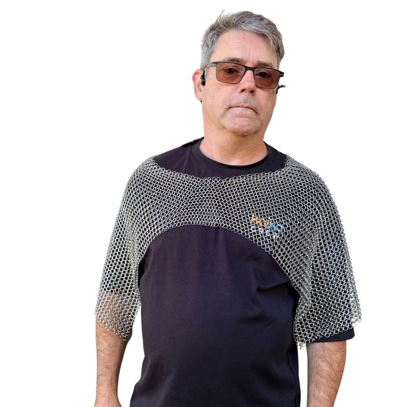 Chain Maille Sensory Vest  - Extended Drape