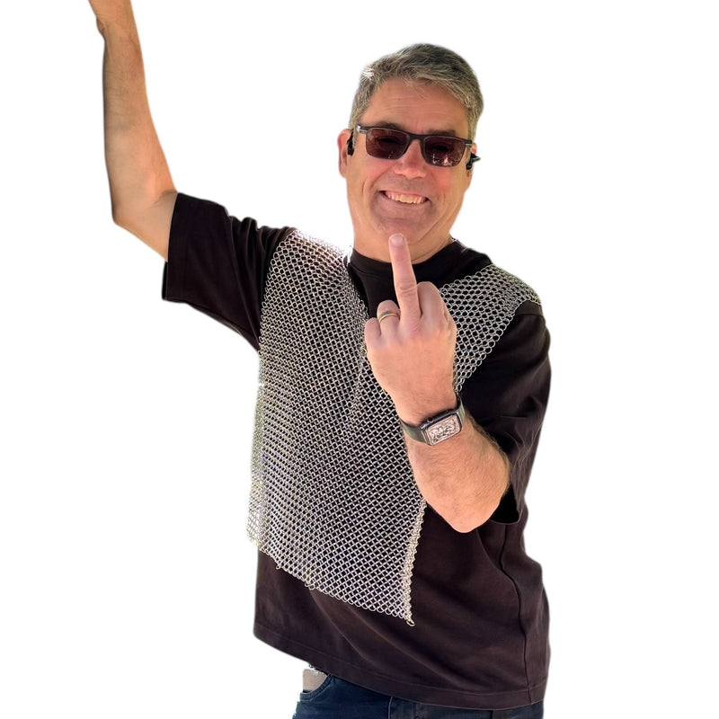 Chain Maille Sensory Vest  - Extended Drape