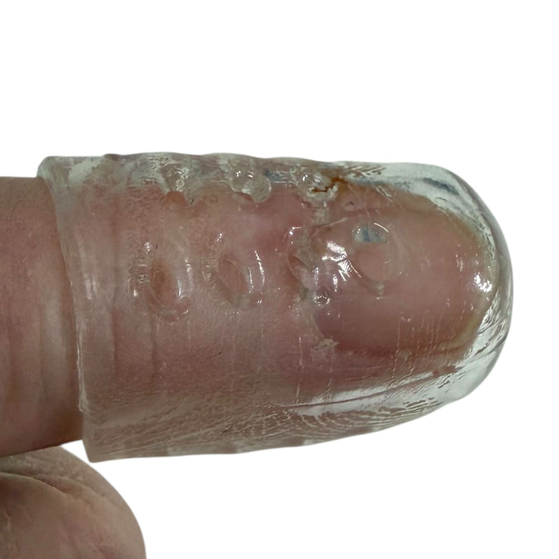 Clear Finger Protectors : Set of 10  – Finger or Toe Protectors and Picking Supports