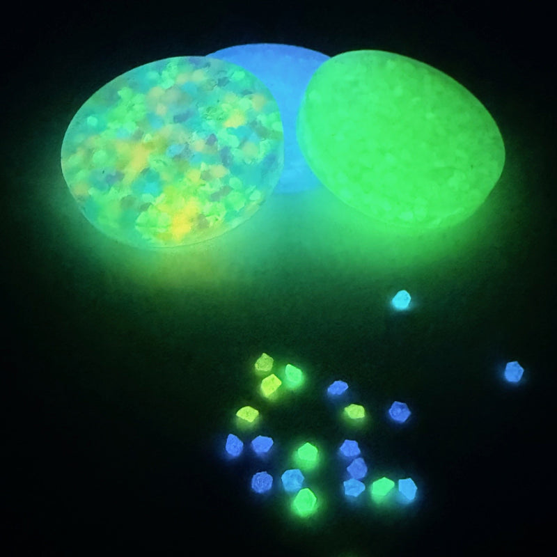 Crunchy Pick 'Ems - with Glow in the Dark Resin