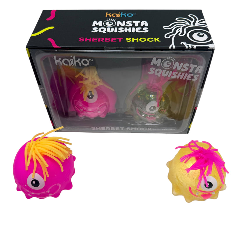 Sherbet Shock Monsta Squishies – Twin Set