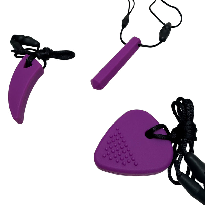Wearable Chew Support Discovery Bundle – Purple