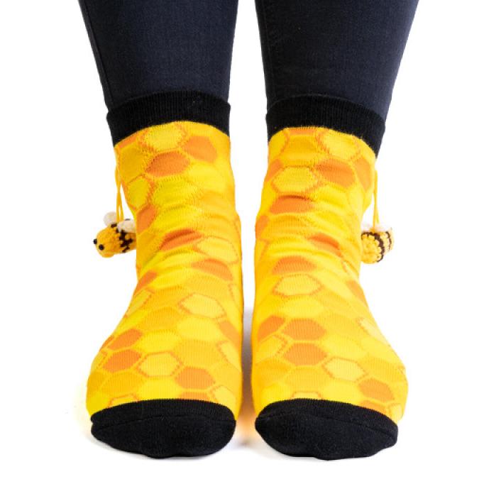 SOCKS- Bee Happy