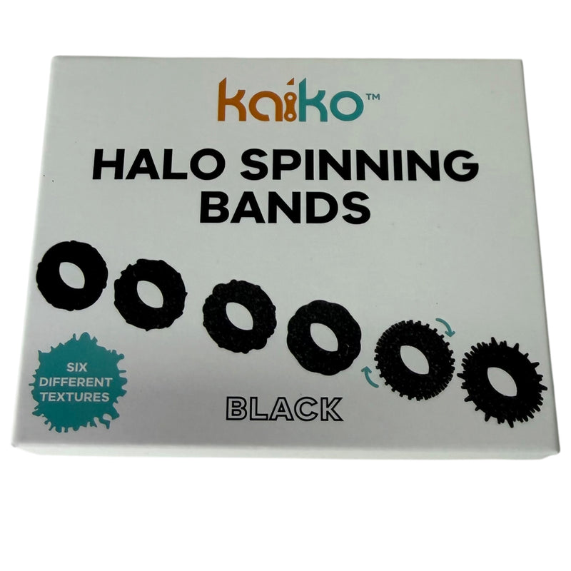 Halo Spinning Bands By Kaiko  - 6 Unique Tactile Interchangeable Designs