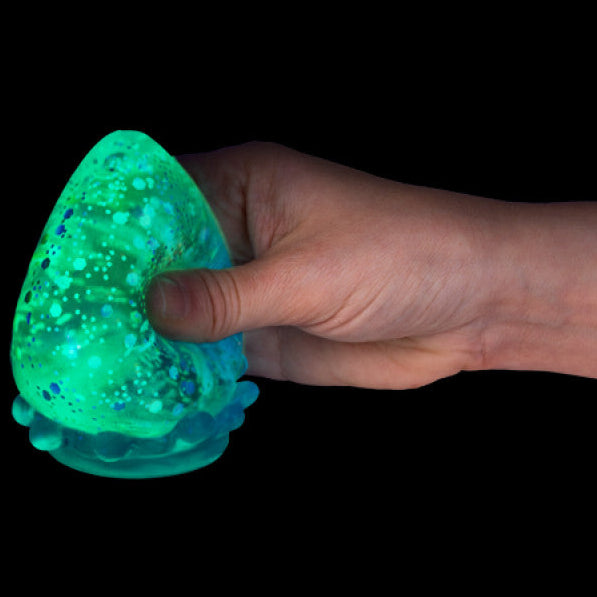 Smoosho's Glitter Drop Glow Super Squeeze - Glow-in-the-dark
