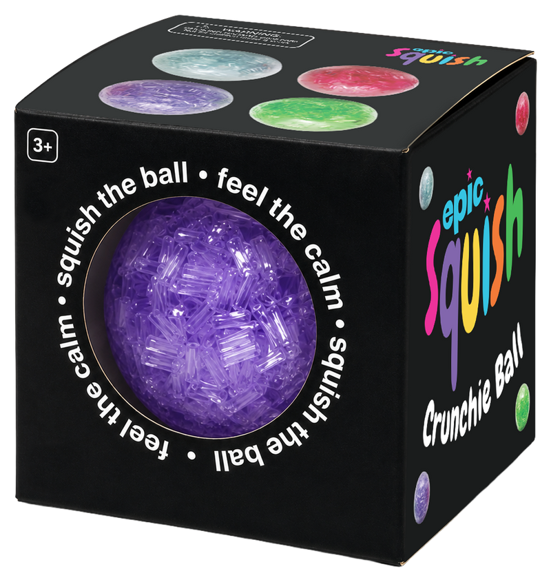 Epic Squish Crunchie Ball retail packaging