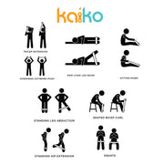 Exercise & Sensory Foot Band Set | 3 Resistance Levels