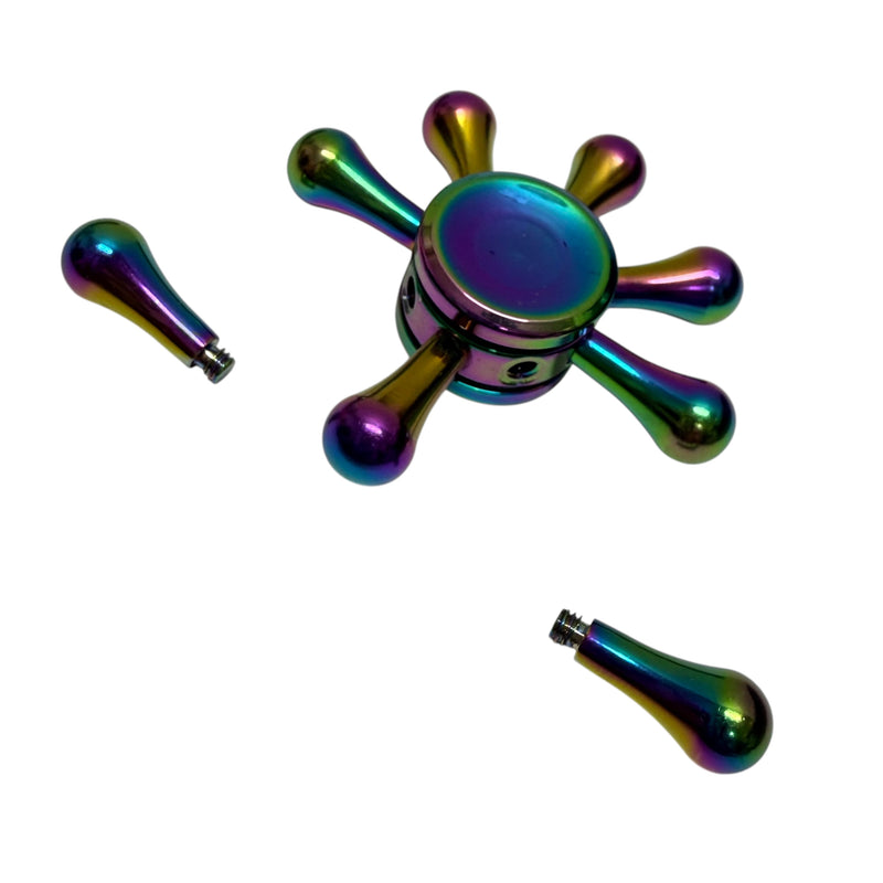 Wheel Spinner - Oil Slick Copper Sensory Support