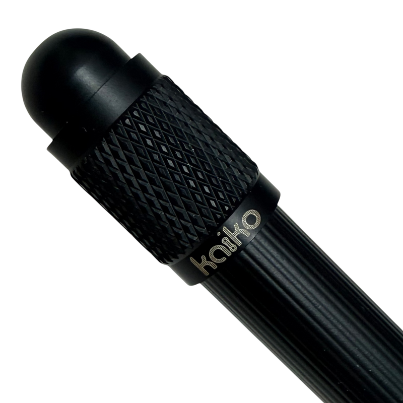 ONYX Spinner Pen by Kaiko - black metal spinner pen