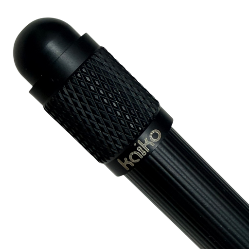 ONYX Spinner Pen by Kaiko - black metal spinner pen