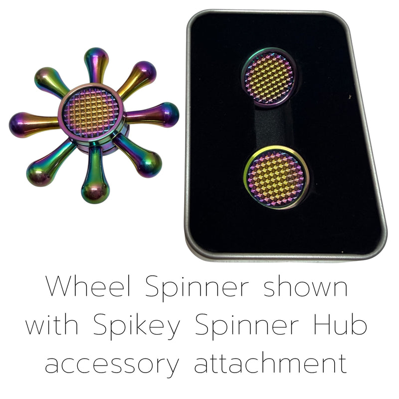 Wheel Spinner - Oil Slick Copper Sensory Support