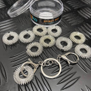 Finger Spikey Set of 10 - includes Fidget Keyring