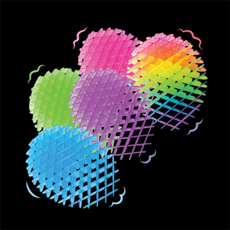 Flexi Worm Glow in the Dark Fidget