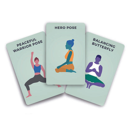 YOGA POSES - 100 Cards