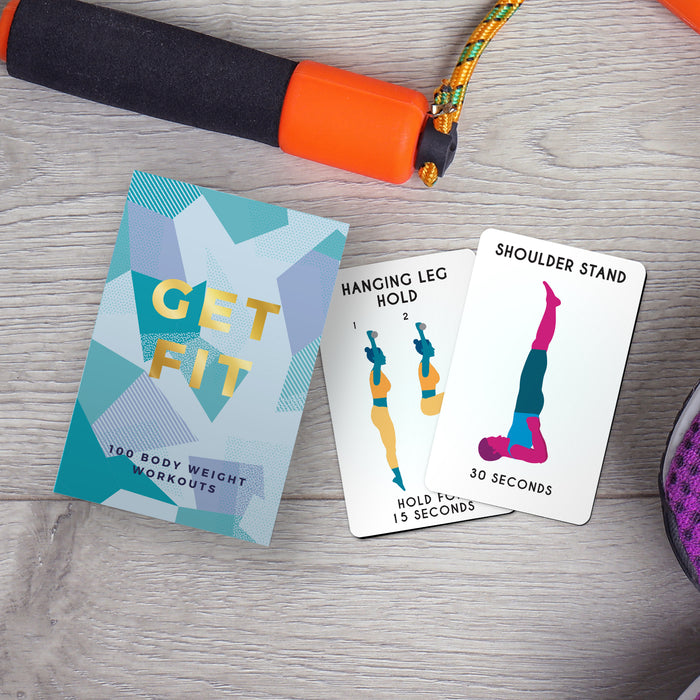 100 GET FIT EXERCISE CARDS