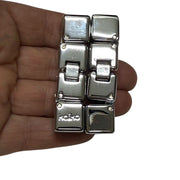 Gloss Silver MINI Infinity Cube in Window Tin - 151 grams