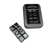 Gloss Silver MINI Infinity Cube in Window Tin - 151 grams