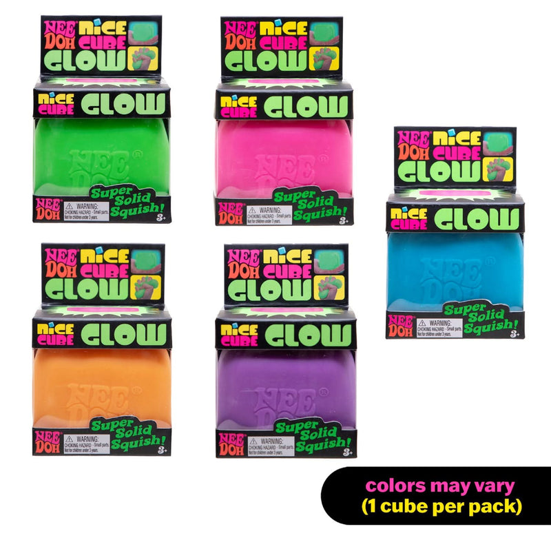 Glow in the Dark Nice Cube by Nee Doh