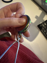 Groove Stone - Dual Support Necklace & Key Chain