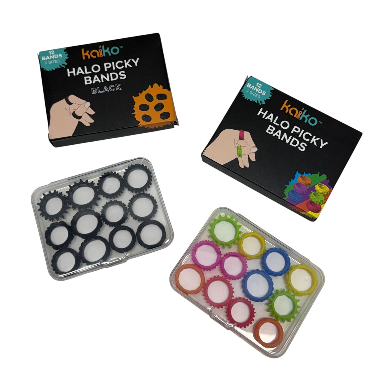 Halo Picky Bands - Set of 12 Wearable Sensory Tools and Picking Suppor ...