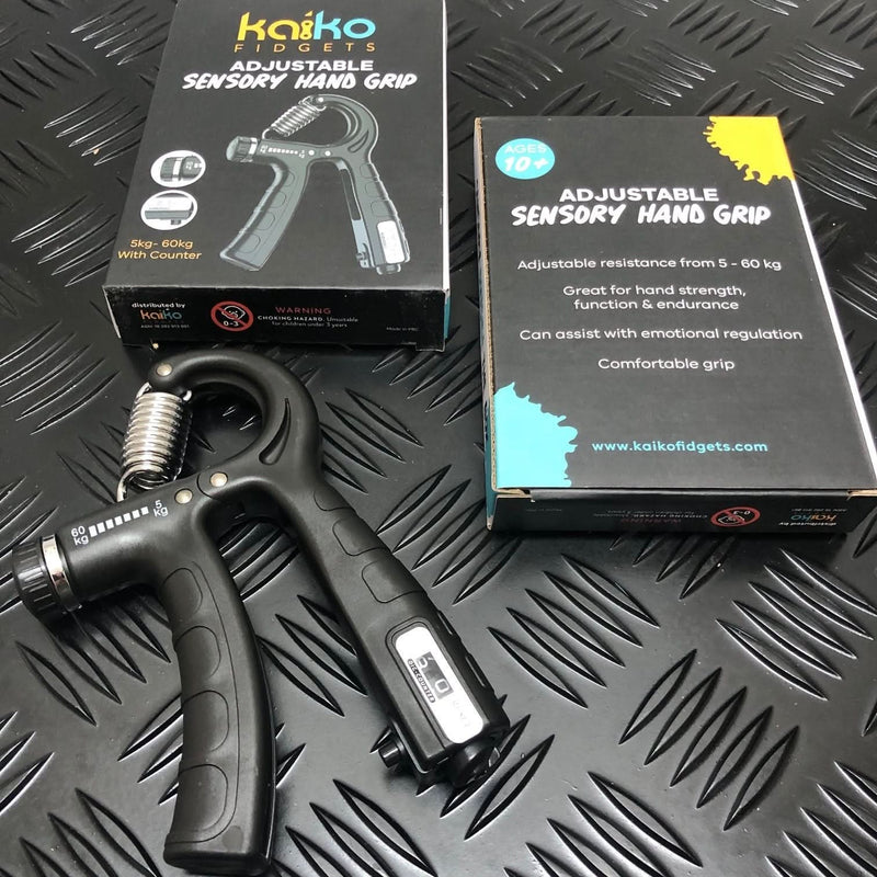 Hand Grip Exerciser with Counter- Great Tool for Emotional Regulation