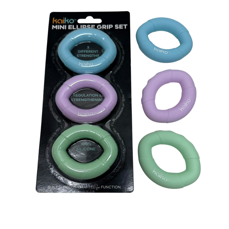 Mini Ellipse Grip Set of 3 - Ideal for Petite Hands