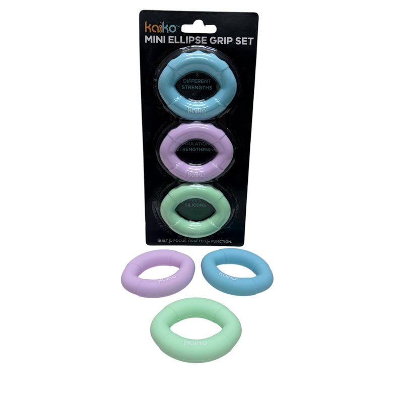 Mini Ellipse Grip Set of 3 - Ideal for Petite Hands