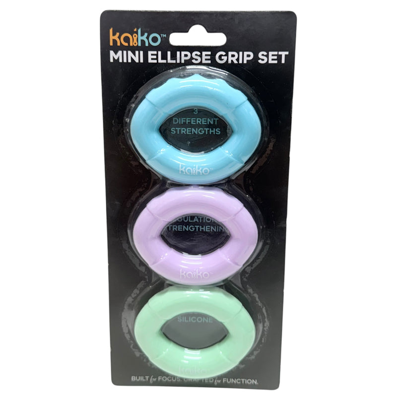 Mini Ellipse Grip Set of 3 - Ideal for Petite Hands