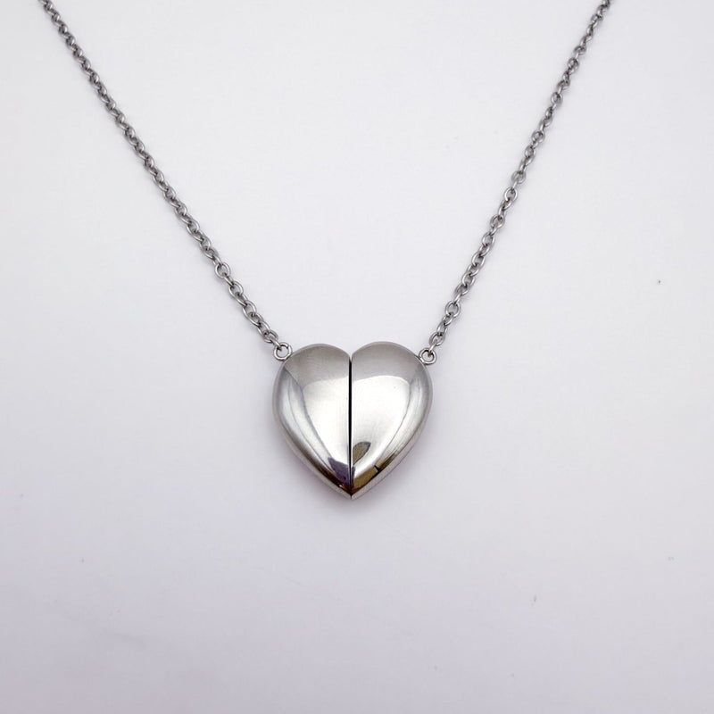 Heart Magnet Fidget Necklace  by Fidge