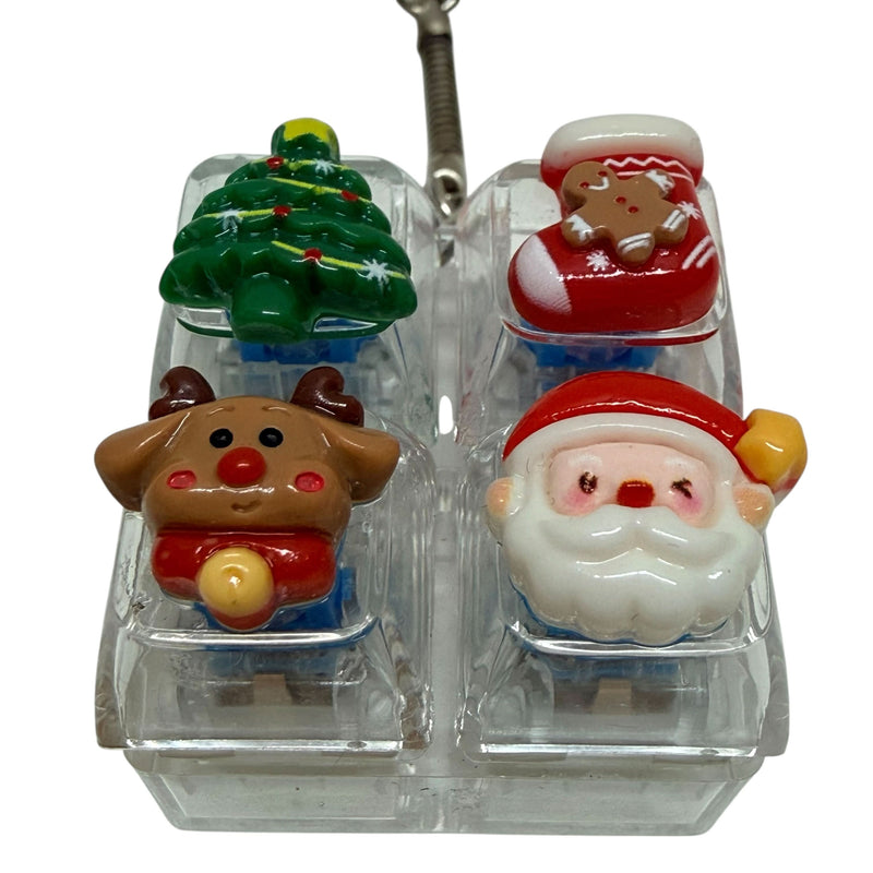 Christmas clicker close-up