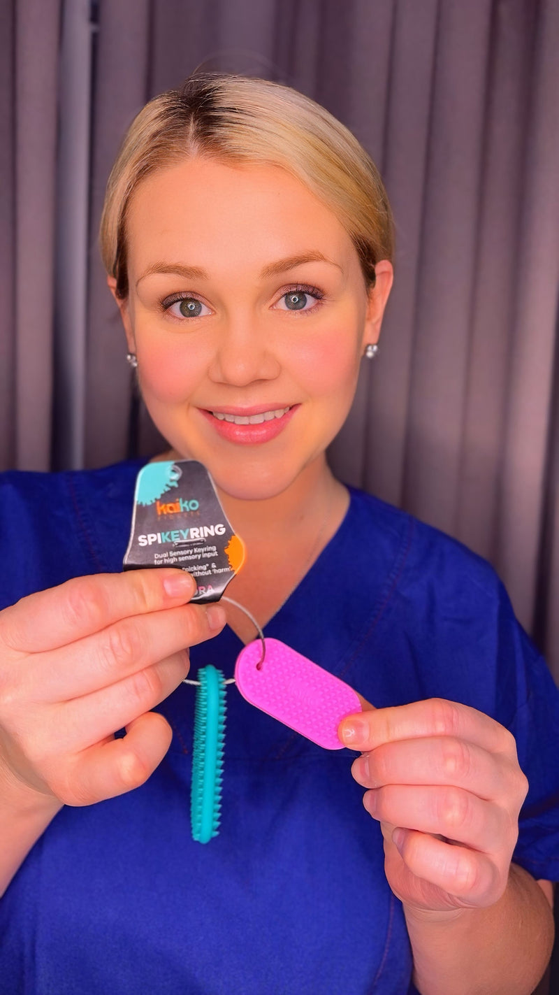 Kaiko の 2 つの感覚サポート付きスパイクリング - 痛みを感じずに「つまむ」をサポート