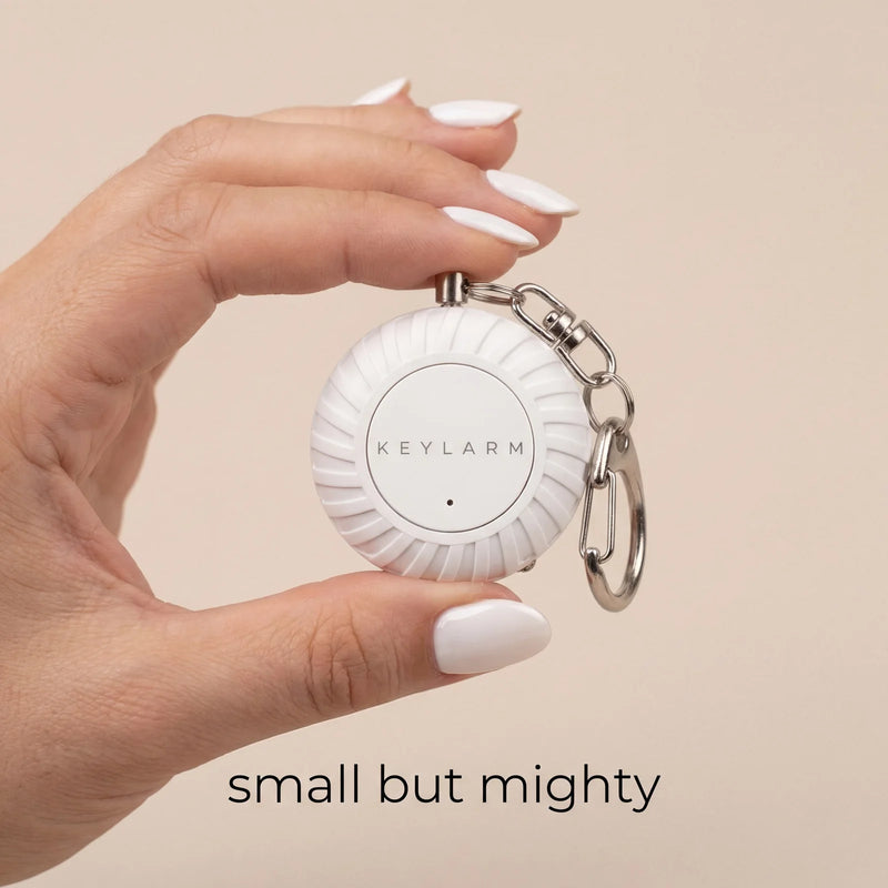 KEYLARM Personal Safety Alarm + LED Light - Be Heard. Be Seen.  Be Safe.