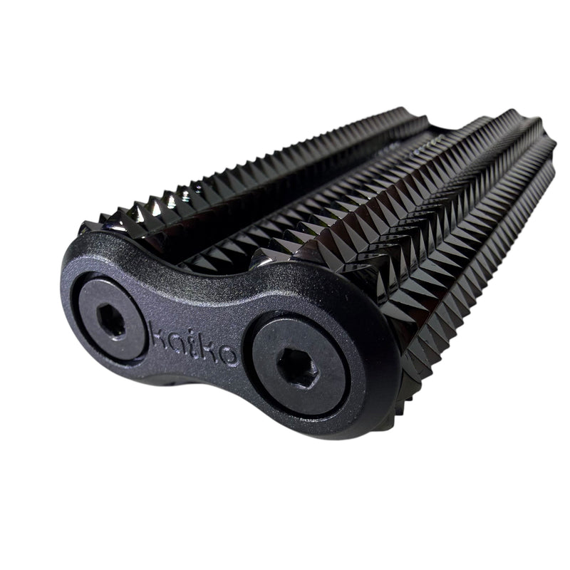 Spikey Hand Roller – Black 285g    High-load Safe Ouch