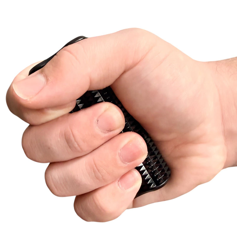 Spikey Hand Roller – Black 285g    High-load Safe Ouch