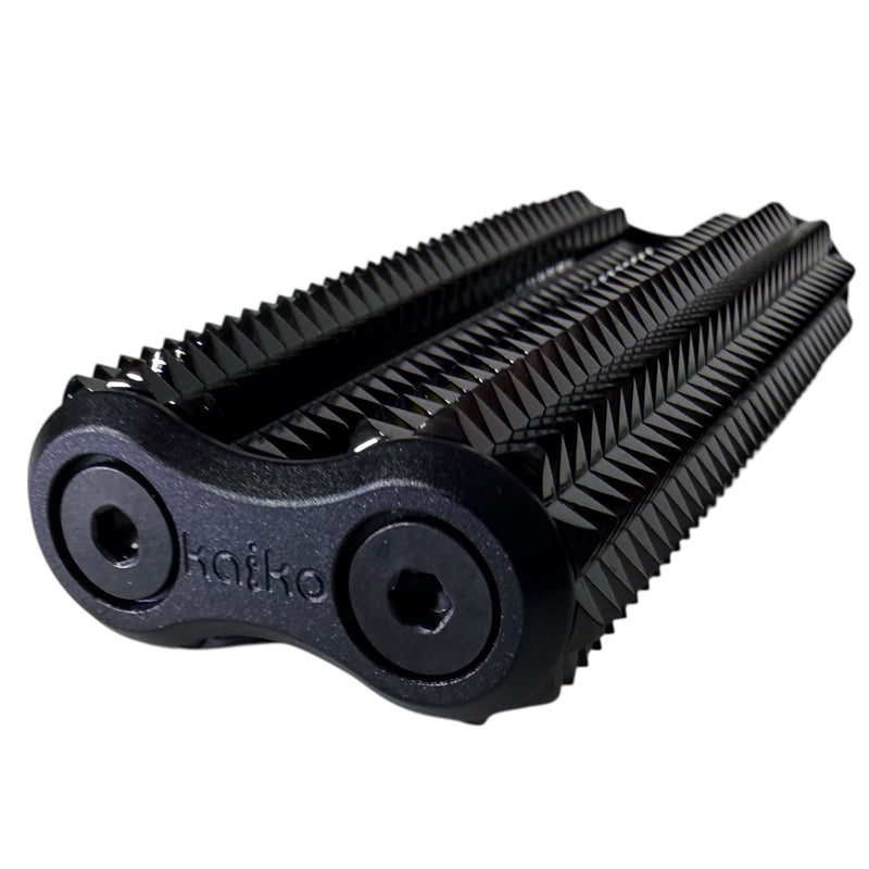 Spikey Hand Roller – Black 285g    High-load Safe Ouch